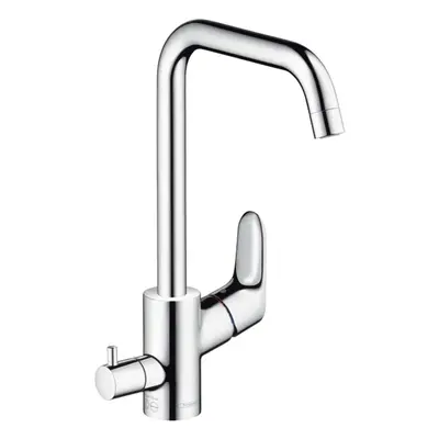 Hansgrohe Focus M41 - Páková dřezová baterie s uzavíracím ventilem, chrom 31823000