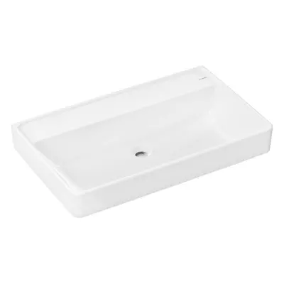 Hansgrohe Xanuia Q - Umyvadlo 80x48 cm, bez přepadu, bez otvoru pro baterii, bílá 60228450