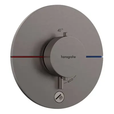 Hansgrohe ShowerSelect Comfort - Termostatická baterie pod omítku, kartáčovaný černý chrom 15562