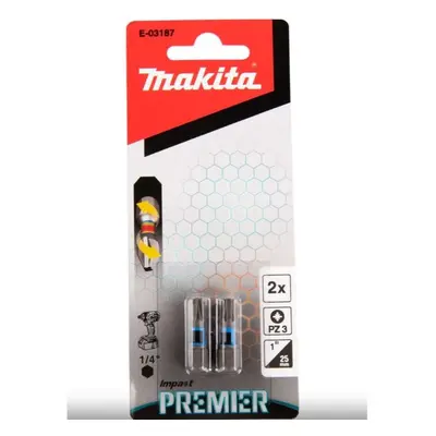 Makita Příslušenství - Sada torzních bitů PZ3, 2 ks E-03187