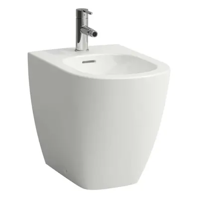 Laufen Lua - Stojící bidet, otvor pro baterii, LCC, bílá H8320814003021