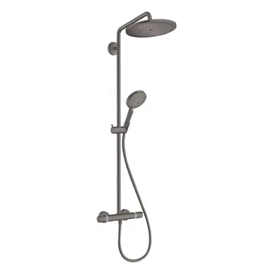 Hansgrohe Croma Select S - Sprchový set Showerpipe 280 s termostatem, EcoSmart, kartáčovaný čern