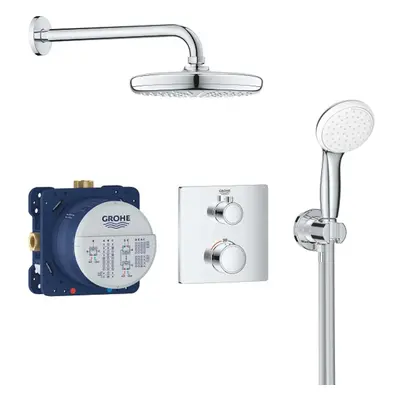 Grohe Grohtherm - Sprchový set Tempesta 210 s termostatem pod omítku, chrom 34729000