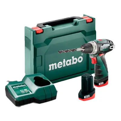 Metabo Nářadí - 12V AKU vrtací šroubovák, 2x aku 2 Ah, nabíječka 600984500