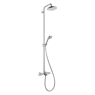 Hansgrohe Croma 220 - Sprchový set Showerpipe s termostatem, 22 cm, 1 proud, chrom 27223000