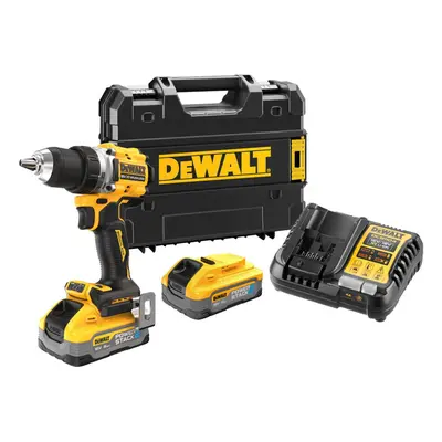 DeWALT Nářadí - 18V AKU vrtačka, 2x aku 5,0 Ah POWERSTACK, nabíječka DCD800H2T