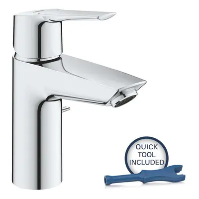 Grohe QuickFix Start - Umyvadlová baterie s výpustí, studený start, chrom 31137002