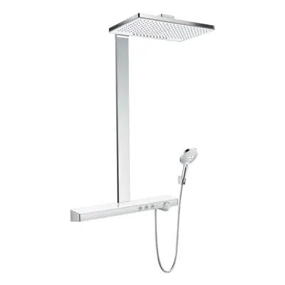 Hansgrohe Rainmaker Select - Sprchový set Showerpipe 460 s termostatem, 2 proudy, bílá/chrom 271