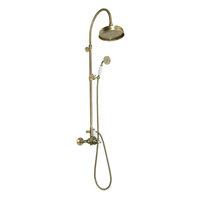 Sapho Reitano Rubinetteria Antea - Sprchový set s termostatem, 20 cm, bronz SET046