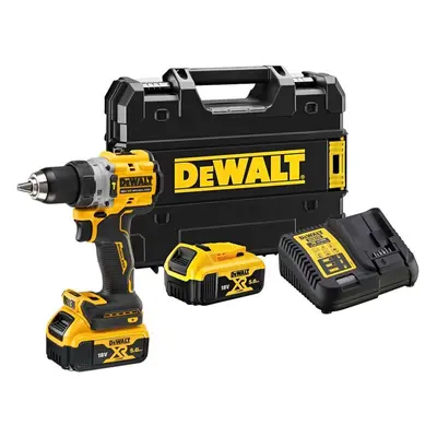 DeWALT Nářadí - 18V AKU vrtačka s příklepem, 2x aku 5,0 Ah XR, nabíječka DCD805P2T