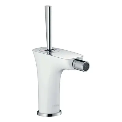 Hansgrohe PuraVida - Bidetová baterie s výpustí, bílá/chrom 15270400