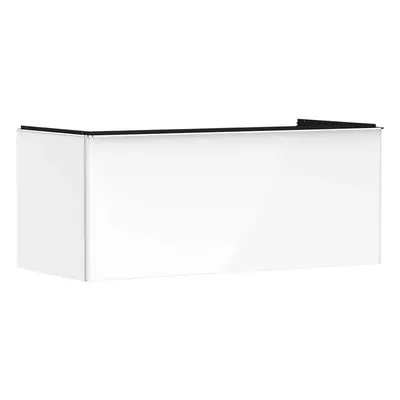 Hansgrohe Xelu Q - Umyvadlová skříňka, 50x118x55 cm, 1 zásuvka, lesklá bílá/chrom 54062000