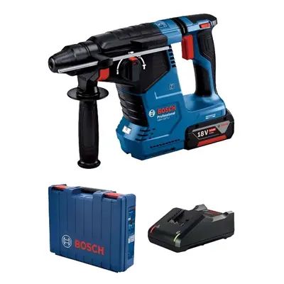 Bosch Nářadí - 18V AKU vrtací kladivo, 1x aku 5,0 Ah, nabíječka 0611923022