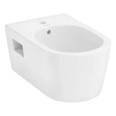 Hansgrohe EluPura S Original - Závěsný bidet, otvor pro baterii, SmartClean, bílá 61171450