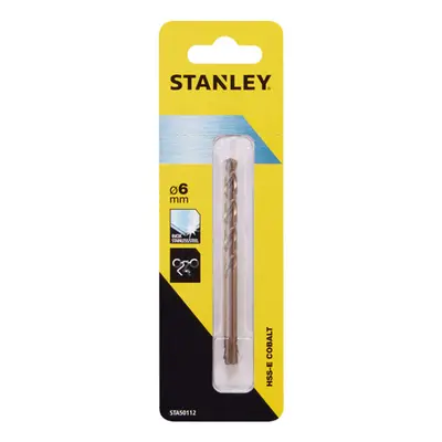 Stanley Příslušenství - Vrták do kovu HSS-E, průměr 6,0 mm STA50112-QZ