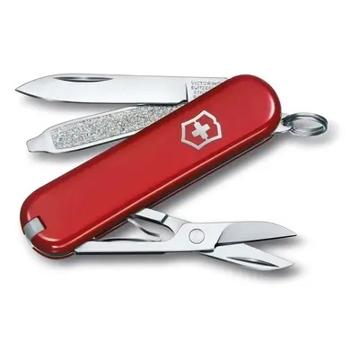 VICTORINOX - Malý kapesní nůž Classic SD Colors, 7 funkcí, červená 0.6223.G