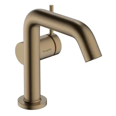 Hansgrohe Tecturis S - Umyvadlová baterie, CoolStart, EcoSmart, kartáčovaný bronz 73321140