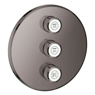 Grohe Grohtherm SmartControl - Třícestný ovladač pod omítku, Hard Graphite 29122A00