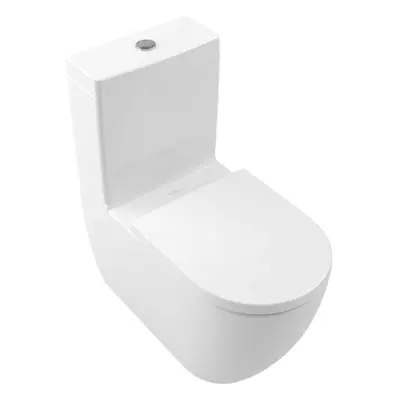 Villeroy & Boch Subway 3.0 - WC kombi mísa Viclean, TwistFlush, alpská bílá 4672T001