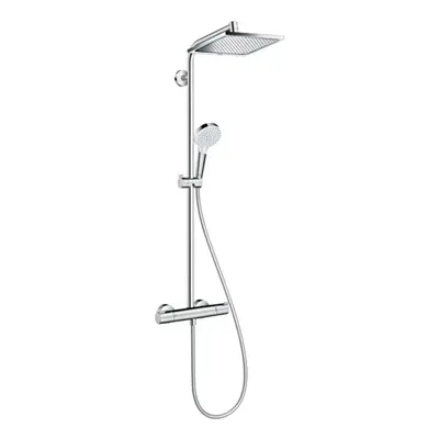 Hansgrohe Crometta - Sprchový set E 240 Showerpipe s termostatem, EcoSmart 9 l/min, chrom 272810