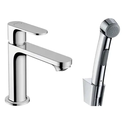 Hansgrohe Rebris S - Umyvadlová baterie s bidetovou sprškou, chrom 72215000