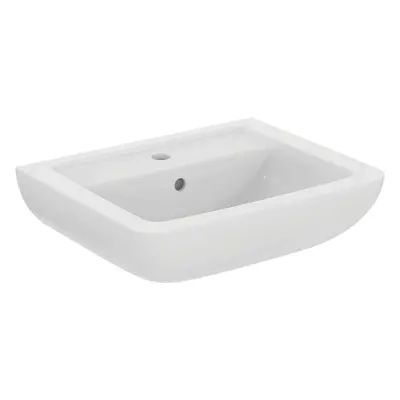 Ideal Standard Eurovit - Umyvadlo 55x44x19 cm, s přepadem, otvor pro baterii, bílá K284701