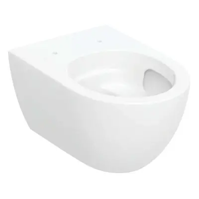 Geberit Acanto - Závěsné WC, Rimfree, TurboFlush, s KeraTect, bílá 502.717.00.8