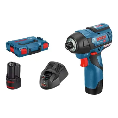 Bosch Nářadí - 12V AKU rázový utahovák, 2x aku 3,0 Ah GBA, nabíječka 06019E0005