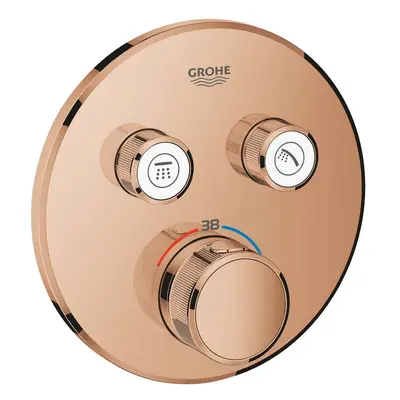 Grohe Grohtherm SmartControl - Termostatická sprchová baterie pod omítku, 2 ventily, Warm Sunset