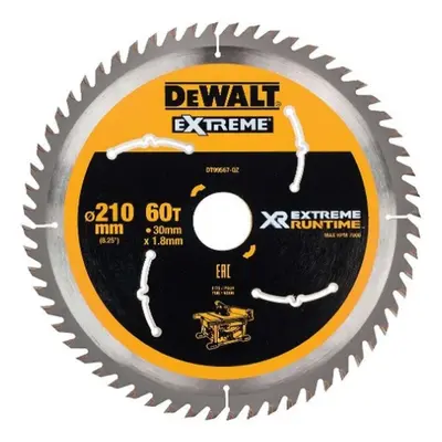 DeWALT Příslušenství - Pilový kotouč na dřevo 210x30 mm, 60 zubů DT99567