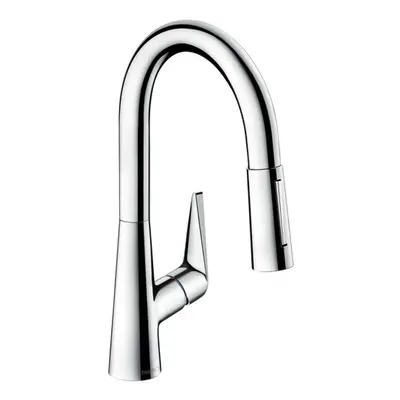 Hansgrohe Talis M51 - Dřezová baterie M5116-H160 s výsuvnou sprškou, sBOX, chrom 73850000