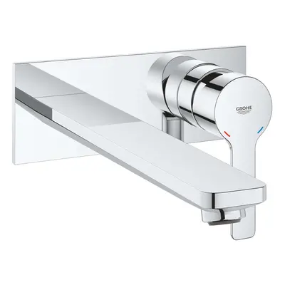 Grohe Lineare - Umyvadlová baterie L pod omítku, 2-otvorová instalace, chrom 23444001