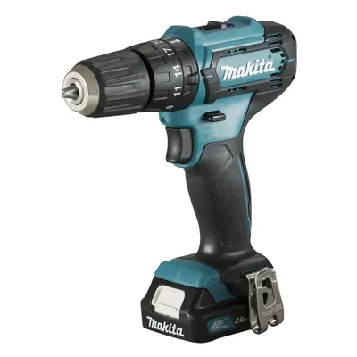 Makita Nářadí - 12V AKU vrtačka s příklepem, 2x aku 2,0 Ah CXT, nabíječka HP333DSAE