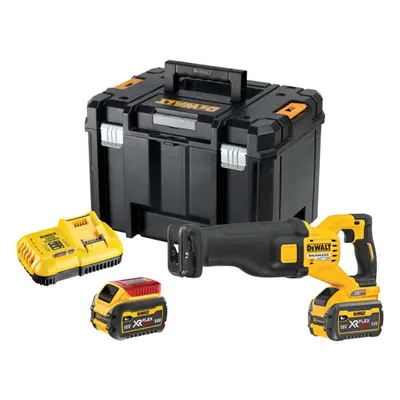 DeWALT Nářadí - 54V AKU mečová pila, 2x aku 9,0 Ah FLEXVOLT, nabíječka DCS389X2