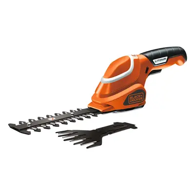 BLACK+DECKER Zahradní technika - 7V AKU nůžky na trávu a keře GSL700-QW