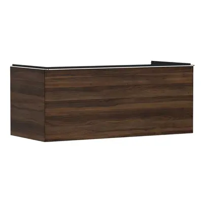 Hansgrohe Xelu Q - Umyvadlová skříňka, 50x118x55 cm, 1 zásuvka, tmavý ořech/chrom 54065000