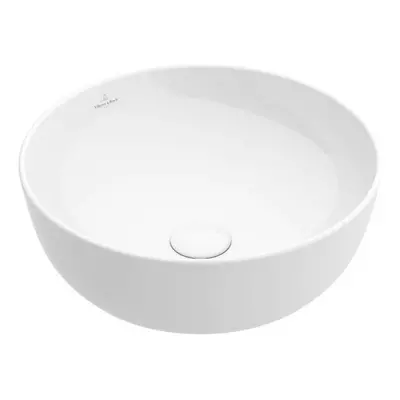 Villeroy & Boch Artis - Umyvadlo na desku, průměr 43 cm, CeramicPlus, alpská bílá 417943R1