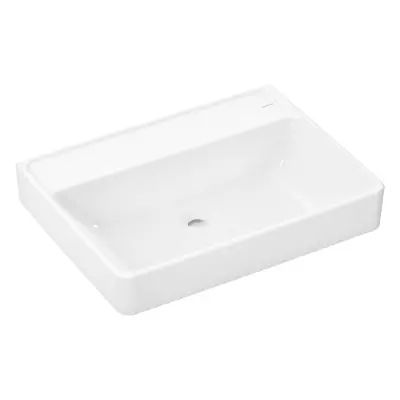 Hansgrohe Xanuia Q - Umyvadlo 65x48 cm, bez přepadu, bez otvoru pro baterii, SmartClean, bílá 61