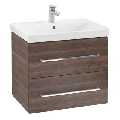 Villeroy & Boch Avento - Umyvadlová skříňka, 63x51x45 cm, 2 zásuvky, Arizona Oak A89000VH