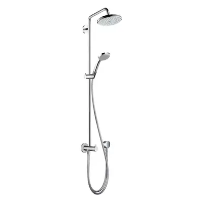 Hansgrohe Croma 220 - Sprchový set Reno, 22 cm, sprchové rameno 40 cm, 1 proud, chrom 27224000