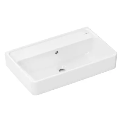 Hansgrohe Xanuia Q - Umyvadlo 60x37 cm, s přepadem, bez otvoru pro baterii, SmartClean, bílá 611