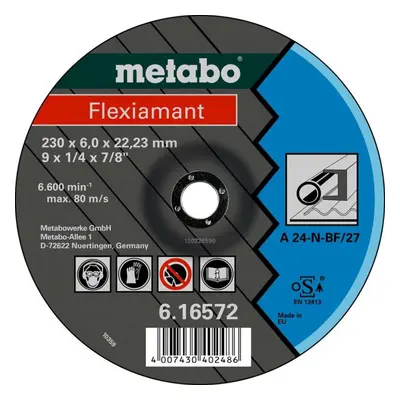 Metabo Příslušenství - Řezný kotouč na ocel 125x22,23 mm 616680000