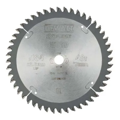 DeWALT Příslušenství - Pilový kotouč 184x16 mm, 48 zubů DT4092