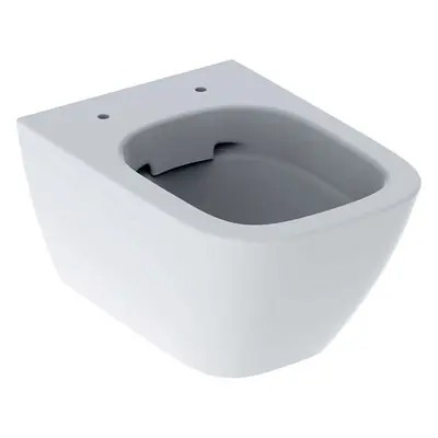 Geberit Smyle Square - Závěsné WC, Rimfree, bílá 500.379.01.1