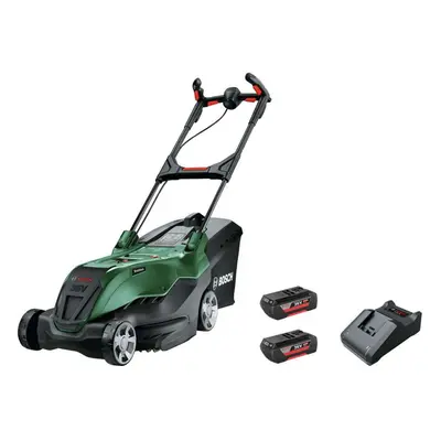 Bosch Zahradní technika - 36V AKU sekačka na trávu, záběr 40 cm, 2x aku 2,0 Ah, nabíječka 06008B