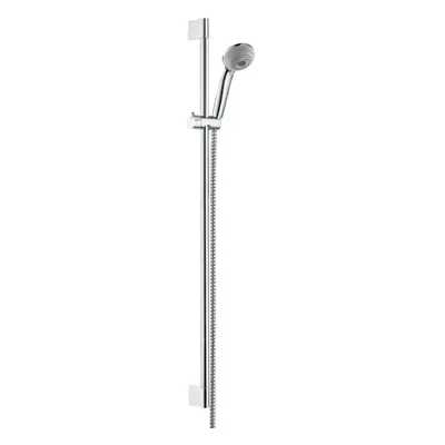 Hansgrohe Crometta 85 - Set sprchové hlavice, 3 proudy, tyče 0,90 m a hadice, chrom 27766000