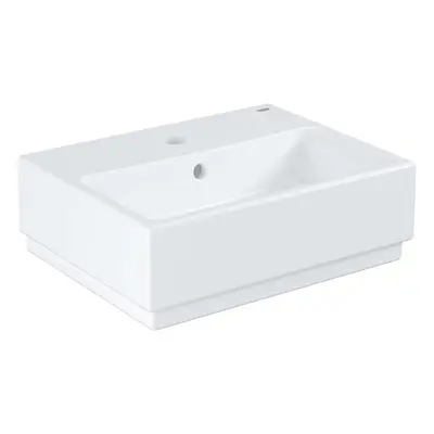 Grohe Cube Ceramic - Umývátko 46x35 cm, s přepadem, PureGuard, alpská bílá 3948300H