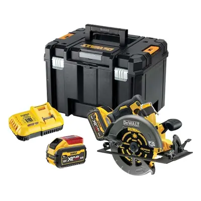 DeWALT Nářadí - 54V AKU kotoučová pila 190 mm, 2x aku 6,0 Ah FLEXVOLT, nabíječka DCS578T2