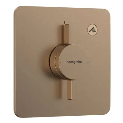 Hansgrohe DuoTurn Q - Sprchová baterie pod omítku, kartáčovaný bronz 75614140