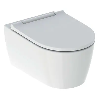 Geberit ONE - Závěsné WC se sedátkem softclose, TurboFlush, KeraTect, bílá 500.201.01.1